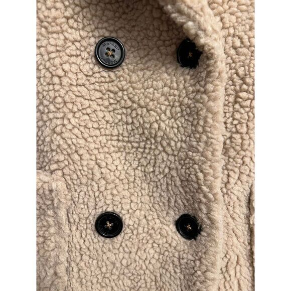 Monnari Women’s Sherpa Double Breasted Coat (Sz Med) - Picture 4 of 7